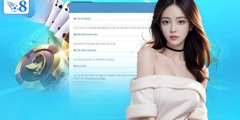 Đăng Ký - Hướng Dẫn Cách Thực Hiện Chi Tiết Tại O8 2 Quy trình đăng ký O8 cho tân thủ